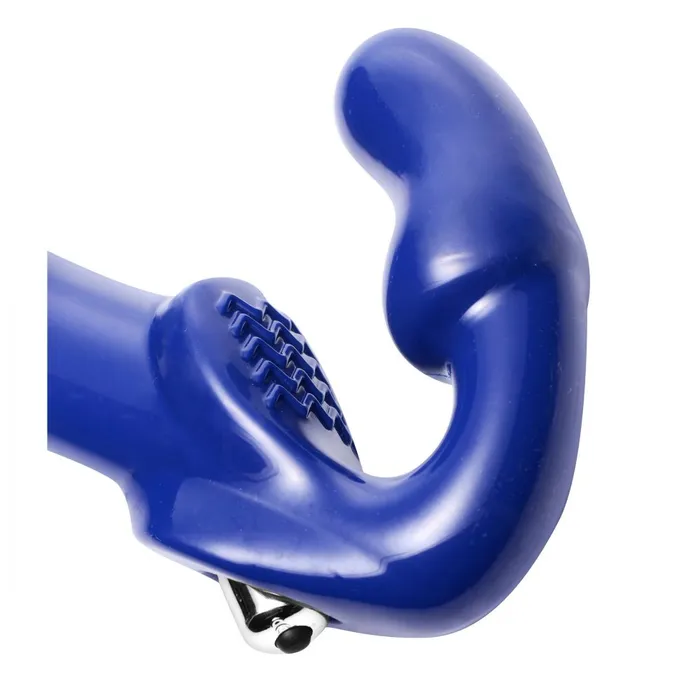 Female Sex Toys XR Brands Revolver II Vibrating Strapless Strap On Dildo