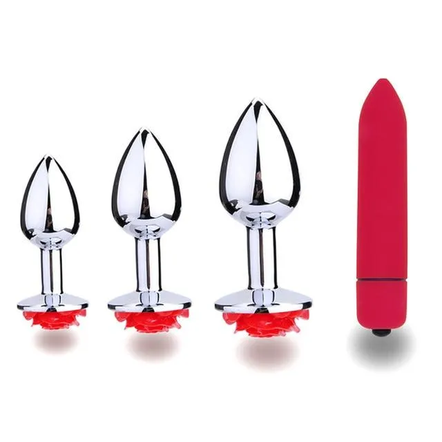 Flower Power Curated Anal Play Gift Set Kinkstasy Anal