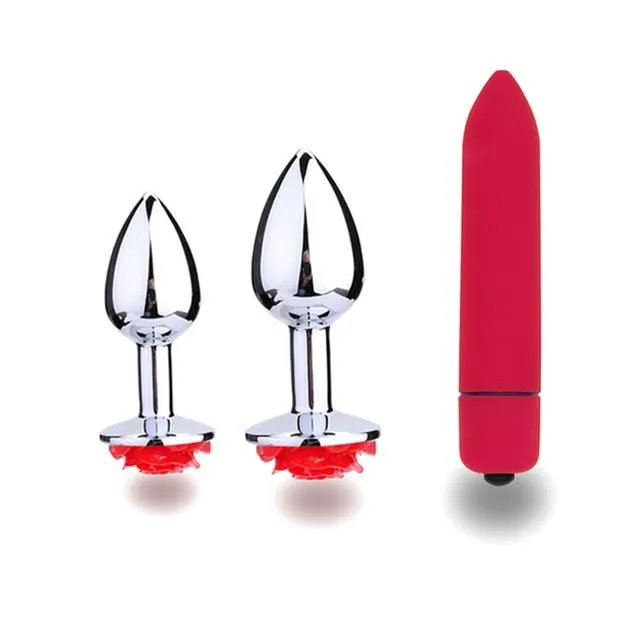 Flower Power Curated Anal Play Gift Set Kinkstasy Anal