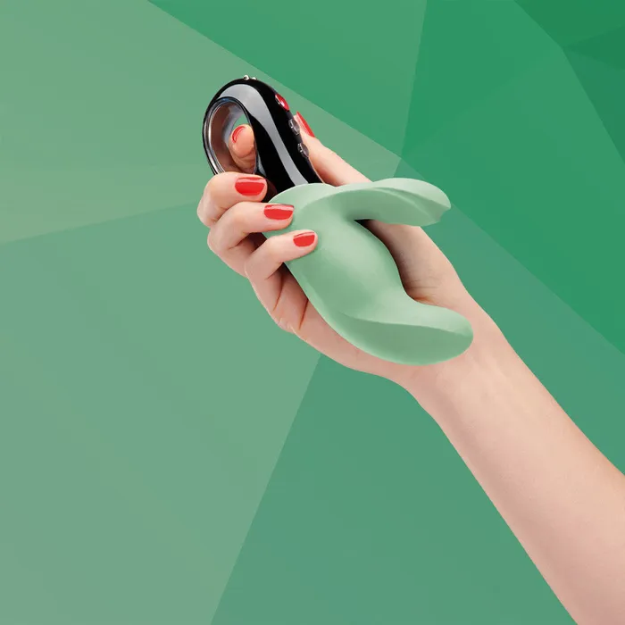 Fun Factory Fun Factory Jewels Miss Bi Jade Rabbit Vibrator Female Sex Toys