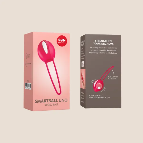 Fun Factory Vibrators Fun Factory Smartball Uno Red