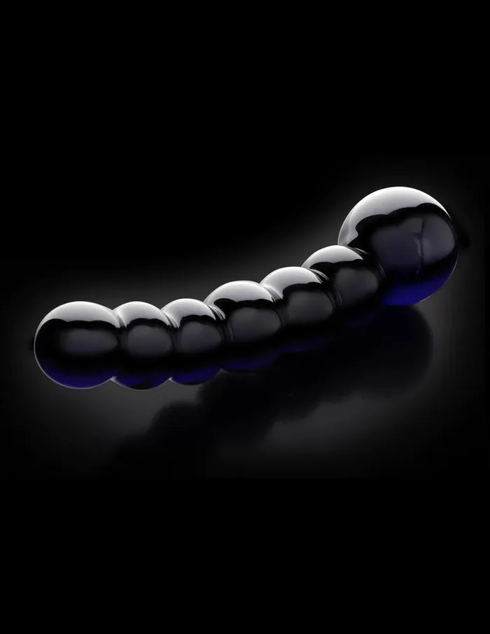 Icicles No 66 Glass Beaded Anal Dildo Pipedream Anal