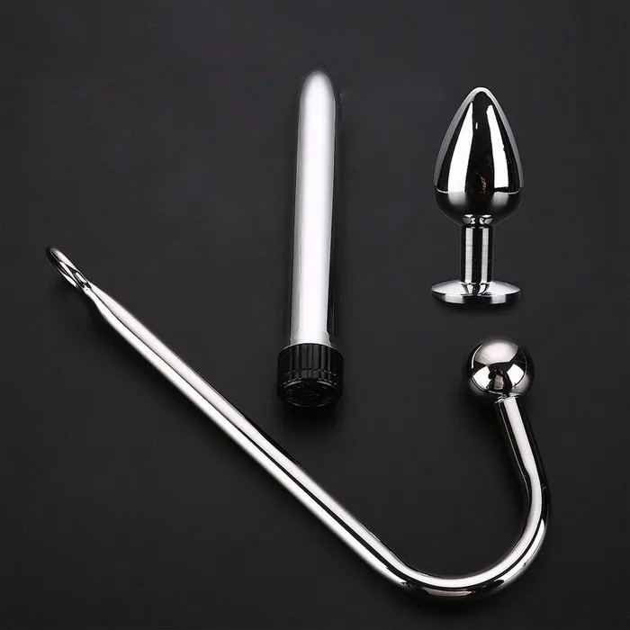 Kinkstasy Anal Hot Chrome Gift Set Anal Toys Vibrator Kit