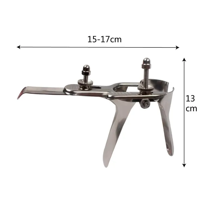 Kinkstasy Anal Medical Play Stainless Steel Speculum