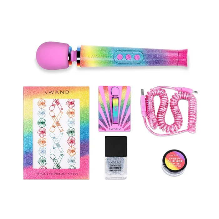 Le Wand Female Sex Toys Le Wand Petite Rainbow Ombre Massager