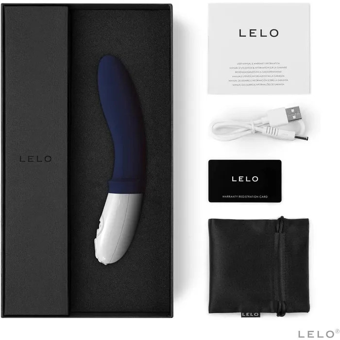 Lelo Lelo Billy 2 Deep Blue Luxury Rechargeable Prostate Massager Anal Lelo Lelo Billy 2 Deep Blue Luxury Rechargeable Prostate Massager Anal