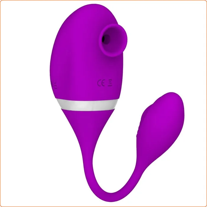 LoveLife SexToys Female Sex Toys Nipple Clitoral Sucking Vibrator with Vibrating Egg