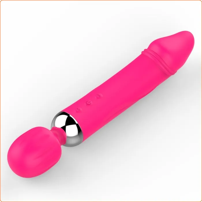 LoveLife SexToys Female Sex Toys Wand Massager With Dildo Head