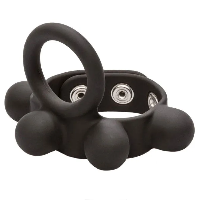 Male Sex Toys California Exotic Medium Weighted Penis Ring and Ball Stretcher Male Sex Toys California Exotic Medium Weighted Penis Ring and Ball Stretcher