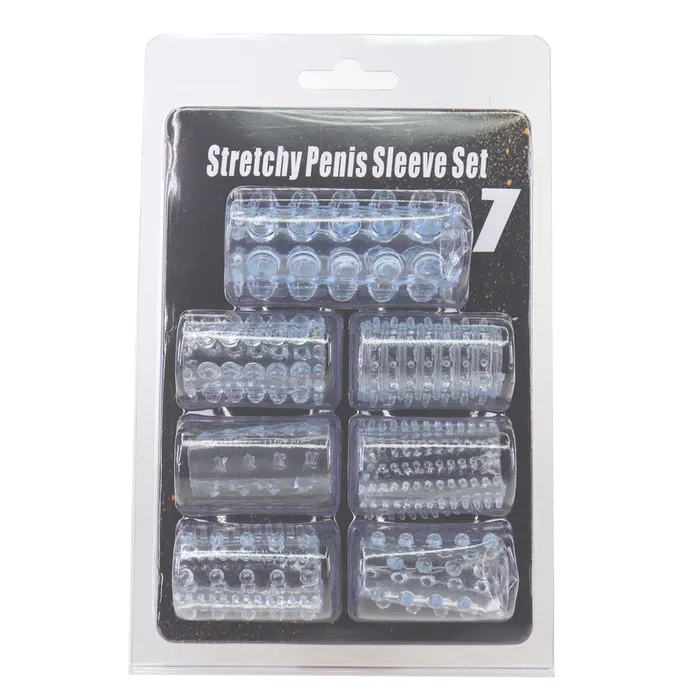 Male Sex Toys LoveLife SexToys 7 In 1 Penis Sleeve Set