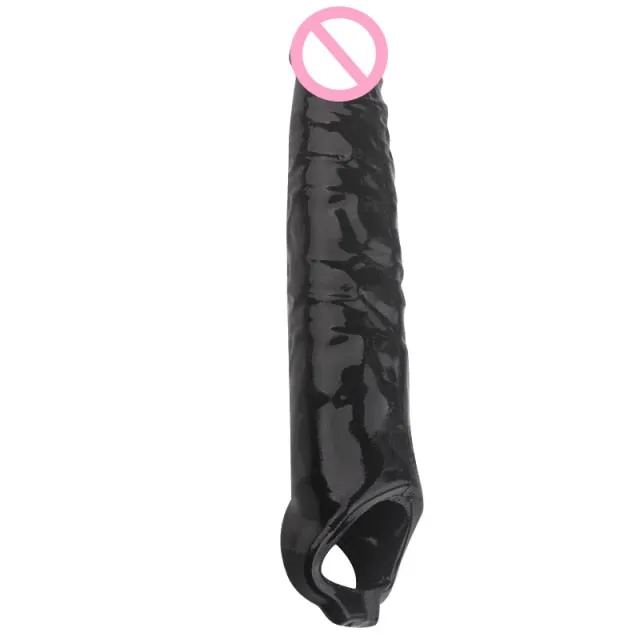 Male Sex Toys pus in boots Reusable Penis Sleeve Big Penis Extender Condom Cock Extension Dick Enlargemen Sex Toys For Men Enlargement Time Delay Male Sex Toys pus in boots Reusable Penis Sleeve Big Penis Extender Condom Cock Extension Dick Enlargemen Sex Toys For Men Enlargement Time Delay