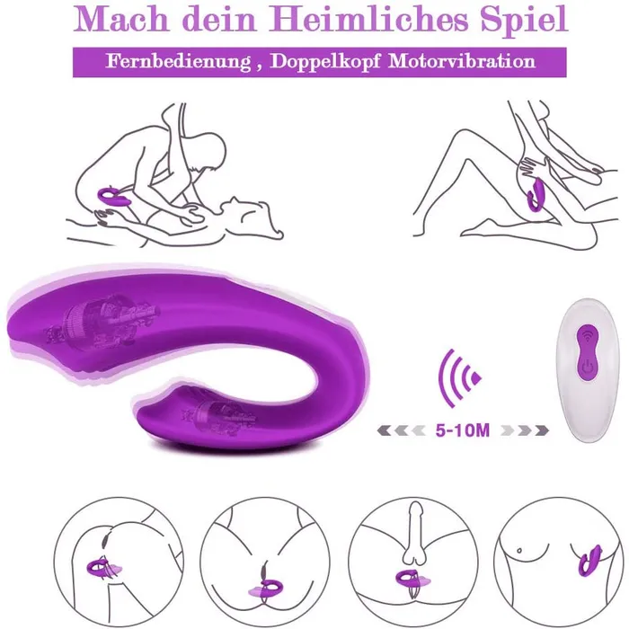 Male Sex Toys SohimiSextoy ADA Vagina Anus Wearable Doppelvibrator