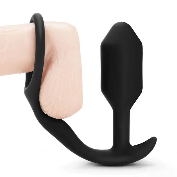 Male Sex Toys Various Toy Brands bVibe Snug And Tug Anal Plug And Cock Ring