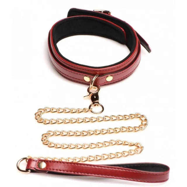 Master Series Burgundy 6 pc Bondage Set Master Series Anal