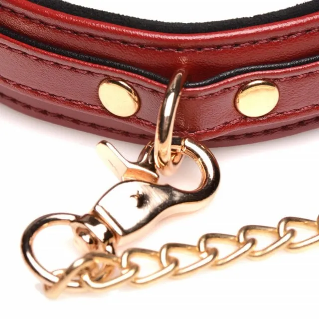 Master Series Burgundy 6 pc Bondage Set Master Series Anal