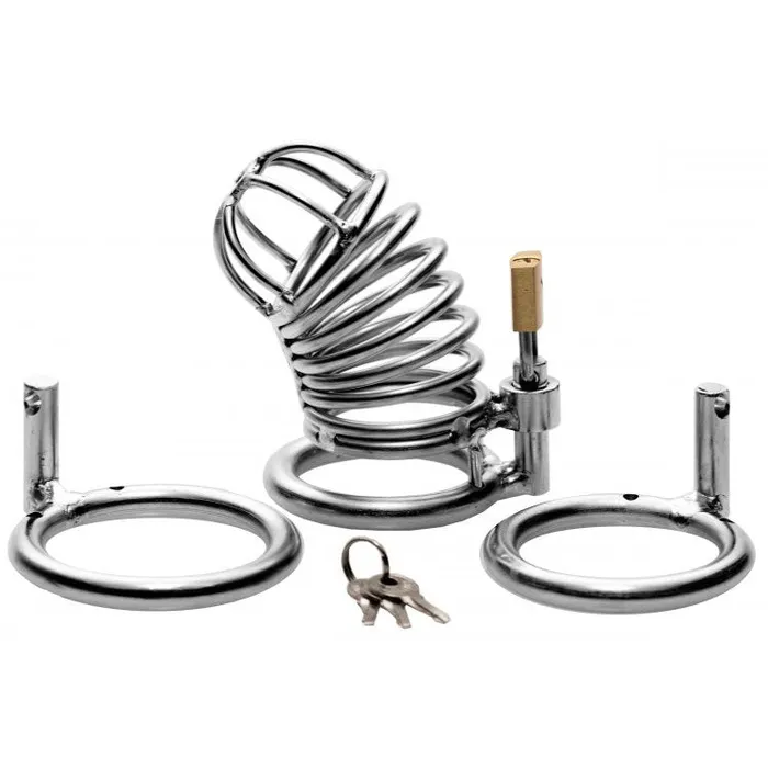 Master Series Male Sex Toys Bastille Penile Confinement Cage
