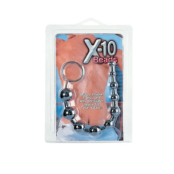 Olivia Ocean X10 Beads Black Anal