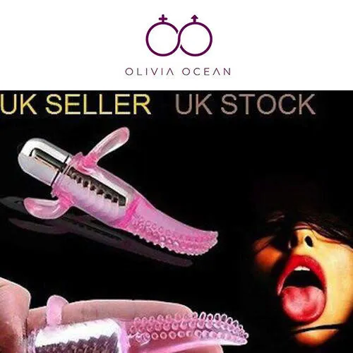 OliviaOcean Female Sex Toys OliviaOcean Vibrating Tongue VibratorDildo Sex Toy