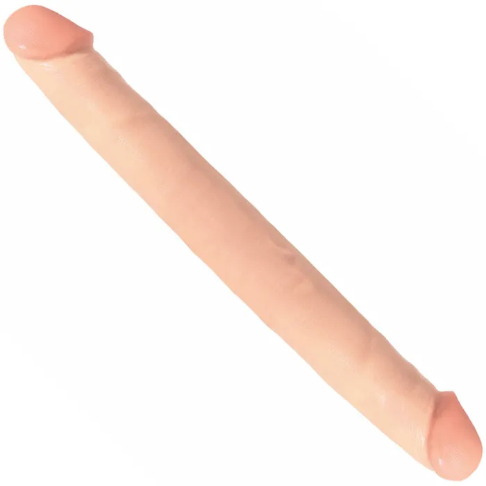 PipeDream Dildos Basix 12 Inch Double Dong Flesh