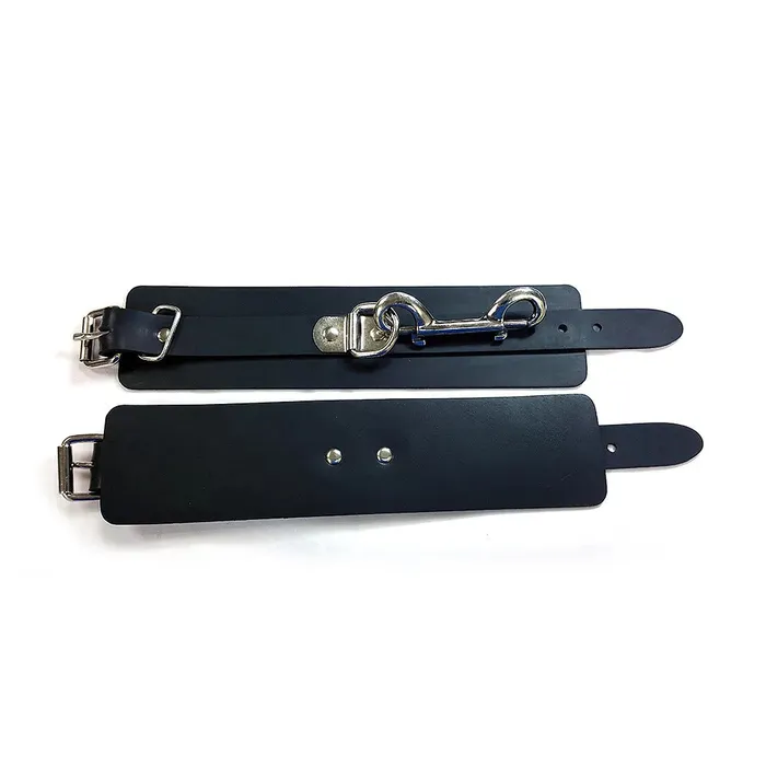 Restraints Rouge Garments Rouge Garments Black Rubber Wrist Cuffs Restraints Rouge Garments Rouge Garments Black Rubber Wrist Cuffs