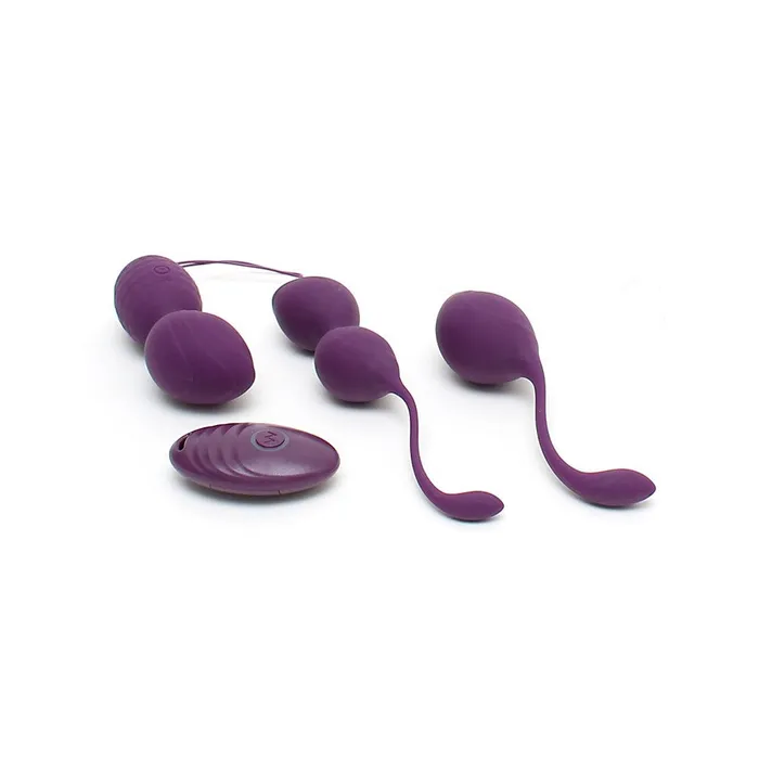Rimini Vibrating Kegel Ball Set With Remote Control Rimba Female Sex Toys Rimini Vibrating Kegel Ball Set With Remote Control Rimba Female Sex Toys