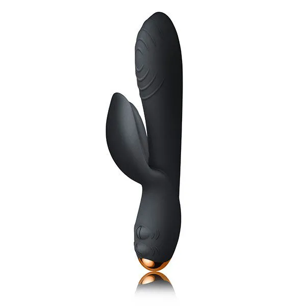 Rocks Off Ltd Rocks Off Everygirl Black Rechargeable Rabbit Vibrator Female Sex Toys Rocks Off Ltd Rocks Off Everygirl Black Rechargeable Rabbit Vibrator Female Sex Toys