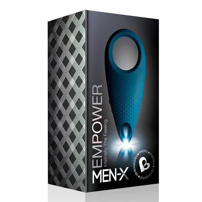 Rocks Off Ltd Vibrators Rocks Off Empower MenX Cockring Blue