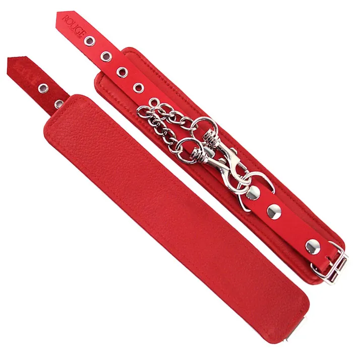 Rouge Garments Restraints Rouge Garments Wrist Cuffs Red