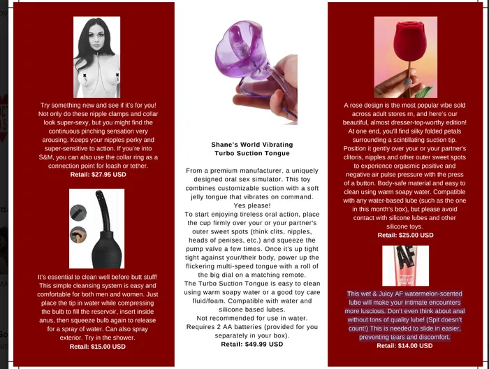 SP Subscription Vibrators Lowest Price EVER 25 Boxes