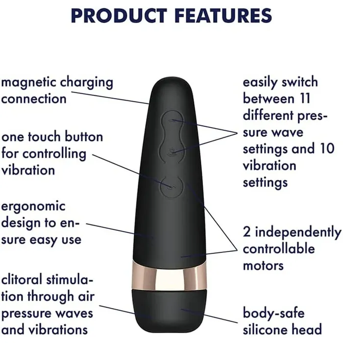 Satisfyer Pro 3 Plus Vibration Clitoral Massager Satisfyer Pro Vibrators Satisfyer Pro 3 Plus Vibration Clitoral Massager Satisfyer Pro Vibrators