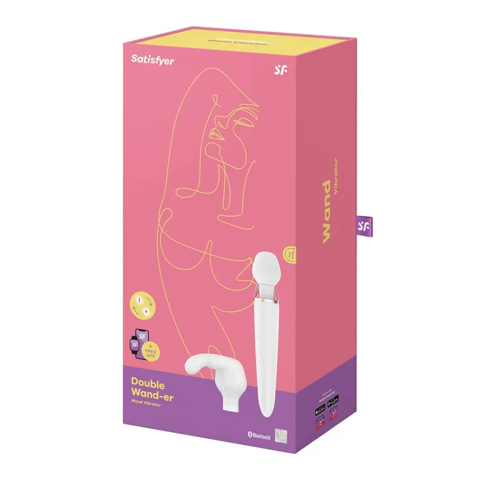 Satisfyer Pro Satisfyer Double Wander Bluetooth and App Vibrators Satisfyer Pro Satisfyer Double Wander Bluetooth and App Vibrators