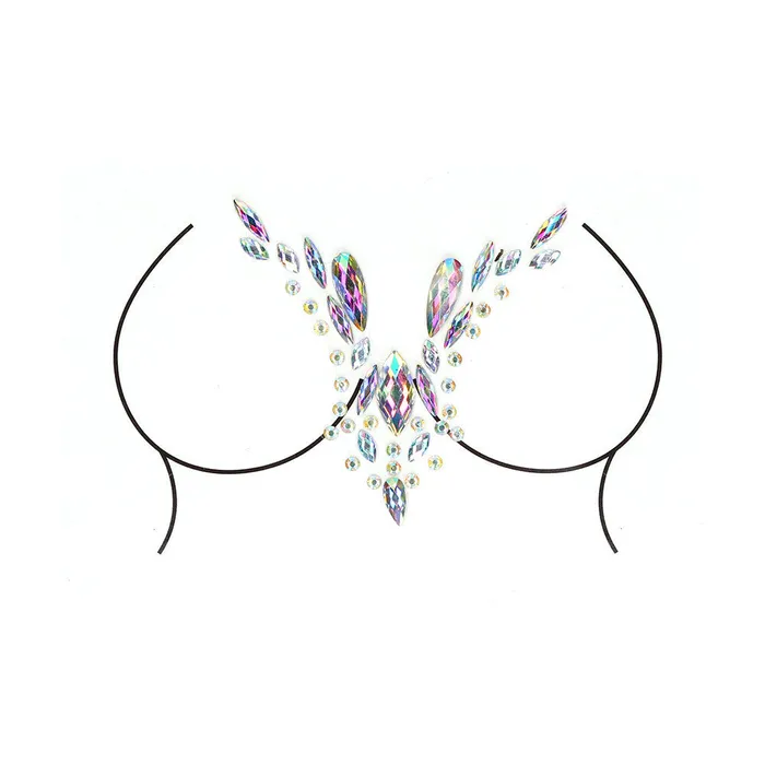 Shots Toys Anal Le Desir Dazzling DeepV Cleavage Bling Sticker