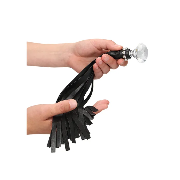Shots Toys Couples Ouch Diamond Studded Flogger Shots Toys Couples Ouch Diamond Studded Flogger