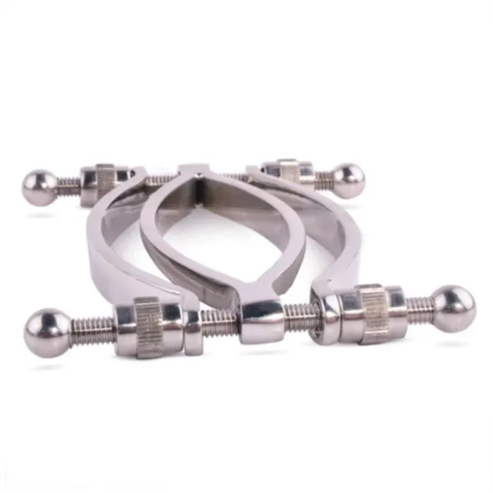 Shots Toys Stainless Steel Pussy Clamp Male Sex Toys Shots Toys Stainless Steel Pussy Clamp Male Sex Toys