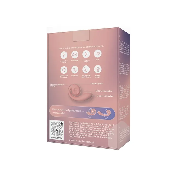 Snail Vibe Vibrators Snail Vibe Gizi Dual Stimulation Vibe