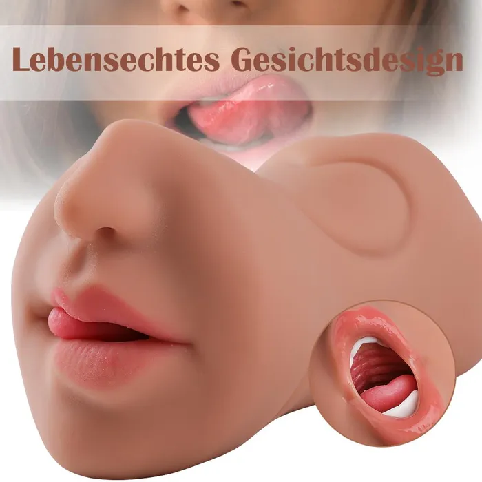 sohimide Male Sex Toys ALLIE Realistische Taschenmuschi mit Mund und Vagina