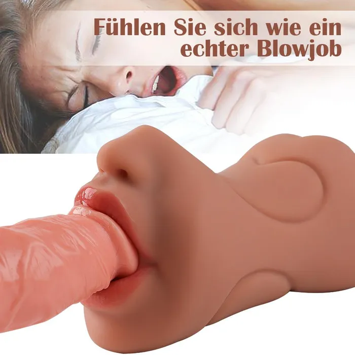 sohimide Male Sex Toys ALLIE Realistische Taschenmuschi mit Mund und Vagina