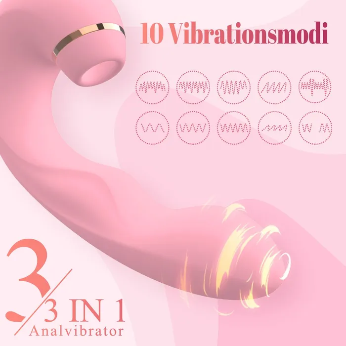 sohimide Male Sex Toys WHIRLWIND Druckwellenvibrator Mit Pulsieren Stimulation