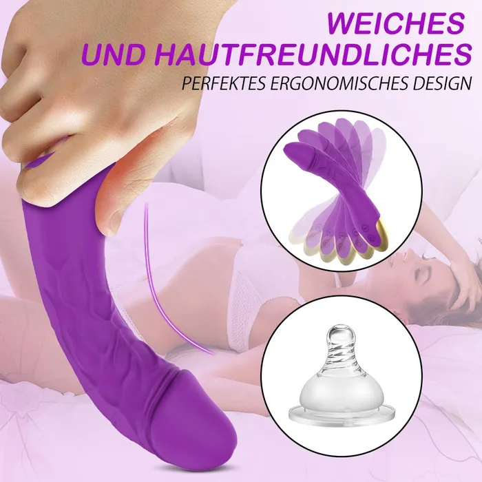 Sohimi Female Sex Toys Gaia Realistische Dildo Vibrator Klitoris Stimulator fr Frauen