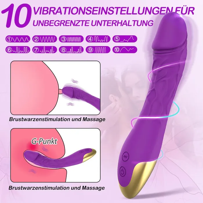 Sohimi Female Sex Toys Gaia Realistische Dildo Vibrator Klitoris Stimulator fr Frauen