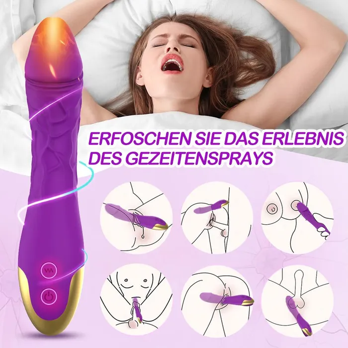 Sohimi Female Sex Toys Gaia Realistische Dildo Vibrator Klitoris Stimulator fr Frauen