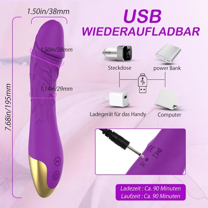 Sohimi Female Sex Toys Gaia Realistische Dildo Vibrator Klitoris Stimulator fr Frauen