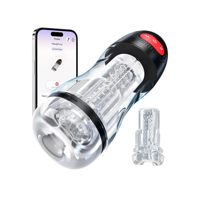 Sohimi Male Sex Toys ELROY Upgraded Suction and Vibration App Control Male Masturbator Sohimi Male Sex Toys ELROY Upgraded Suction and Vibration App Control Male Masturbator