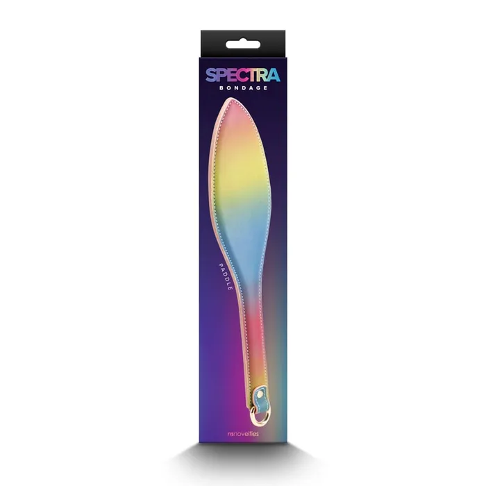 Spectra Rainbow Bondage Spanking Paddle NS Novelties Couples