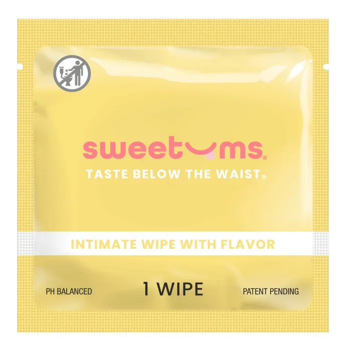 Sweetums Vibrators Sweetums Intimate Wipes Pina Colada Flavor