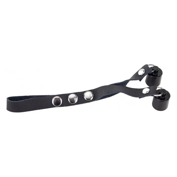 The Red The Red Leather Ball Stretcher With Weights 2 X 50g Restraints