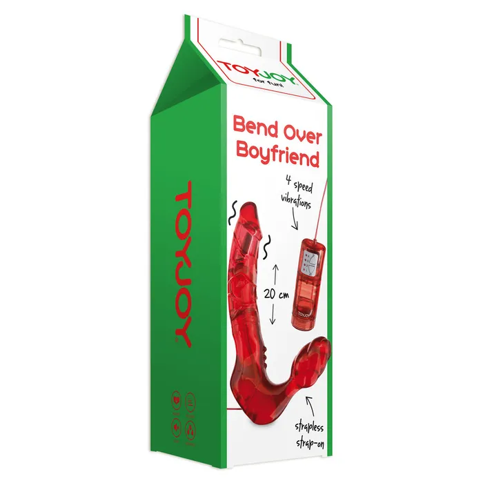 Toy Joy Sex Toys Female Sex Toys ToyJoy Bend Over Boyfriend Strapless Strap On Red Toy Joy Sex Toys Female Sex Toys ToyJoy Bend Over Boyfriend Strapless Strap On Red