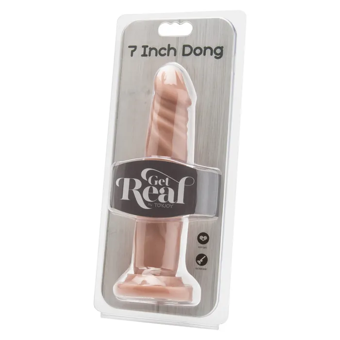 ToyJoy Get Real 7 Inch Dong Flesh Pink Toy Joy Sex Toys Dildos
