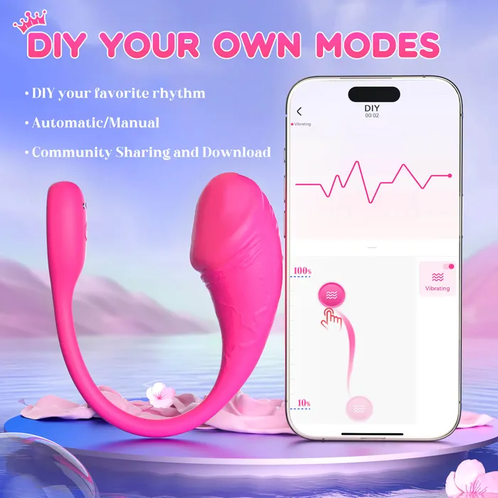 Tragbarer Eiervibrator mit Mehrfachstimulation und AppSteuerung Sohimi Vibrators Tragbarer Eiervibrator mit Mehrfachstimulation und AppSteuerung Sohimi Vibrators