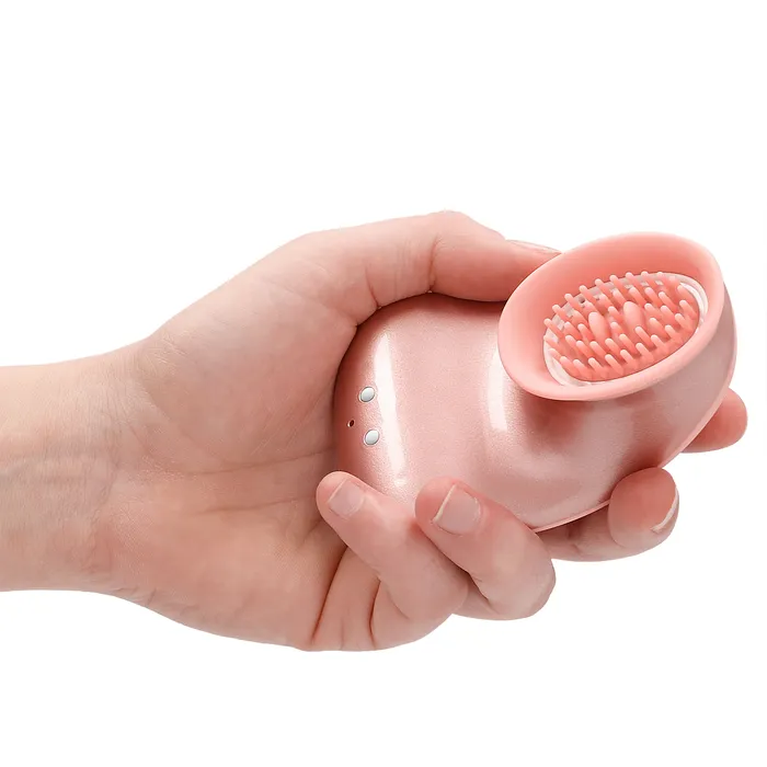 Twitch Rose Gold Hands Free Suction And Vibration Toy Shots Toys Vibrators